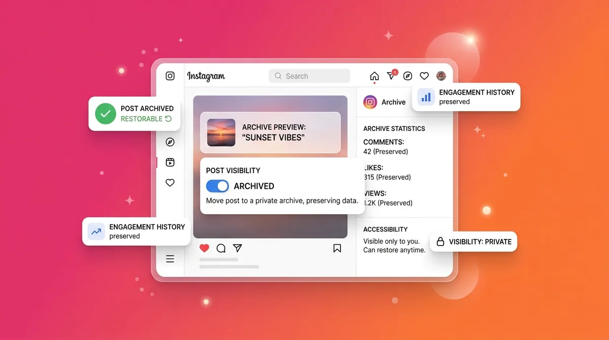What Happens When You Archive a Post on Instagram?