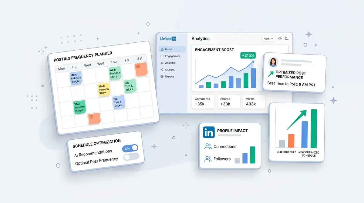 How Often to Post on LinkedIn Personal Profile for 3x More Engagement
